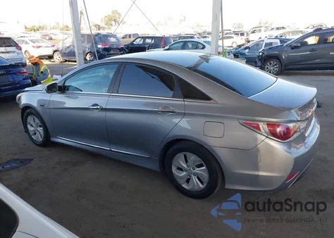 2015 Hyundai Sonata Hybrid z USA, uszkodzony, nr VIN KMHEC4A45FA124883